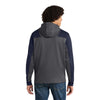 Sport-Tek ST249 Tech Fleece Colorblock 1/4-Zip Hooded Sweatshirt