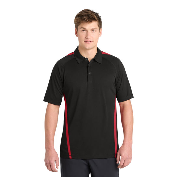 Sport-Tek ST685 PosiCharge Micro-Mesh Colorblock Polo