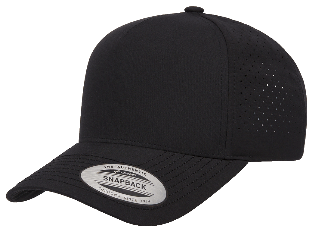 YP Classics® 5389AP 5-Panel Snapback Cap with Perforation – The YP Classics® 5389AP 5-Panel Snapback Cap with Perforation – The