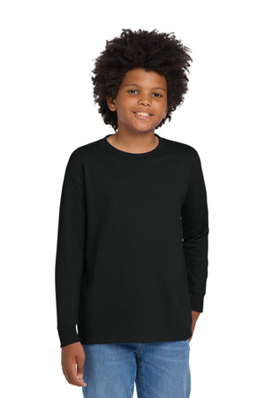 Gildan 5400B Youth Heavy Cotton 100% Cotton Long Sleeve T-Shirt - 