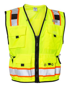 Kishigo S5000-5001 Unisex Professional Surveyors Vest - 