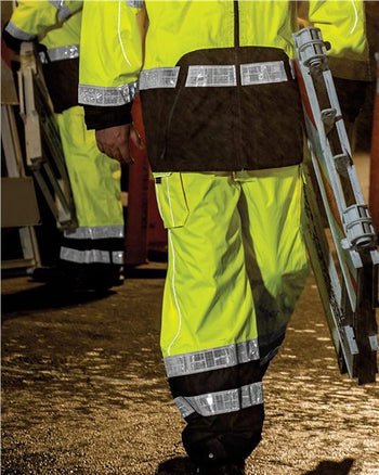 Kishigo RWP106-107 Unisex Premium Black Series® Rainwear Pants