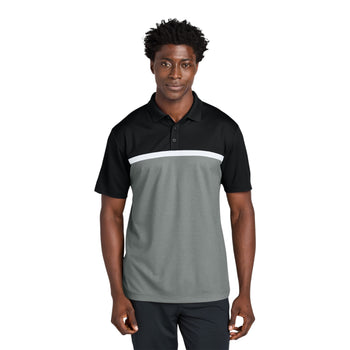 Sport-Tek ST741 UV Micropique Colorblock Polo