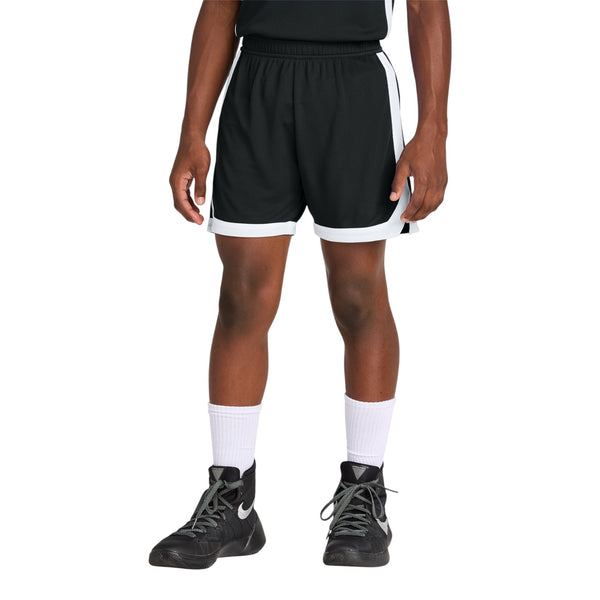Sport-Tek YST901 Youth Rival Basketball 5" Short