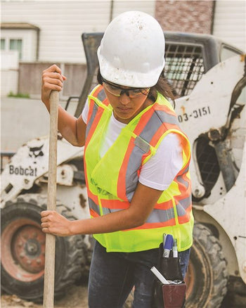 Kishigo 1174-1176 Unisex Contrasting Mesh Breakaway Vest