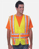 Bayside 3787 Unisex USA-Made ANSI Safety Mesh Vest