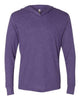 Next Level 6021 Unisex Triblend Hooded Long Sleeve Pullover Tee