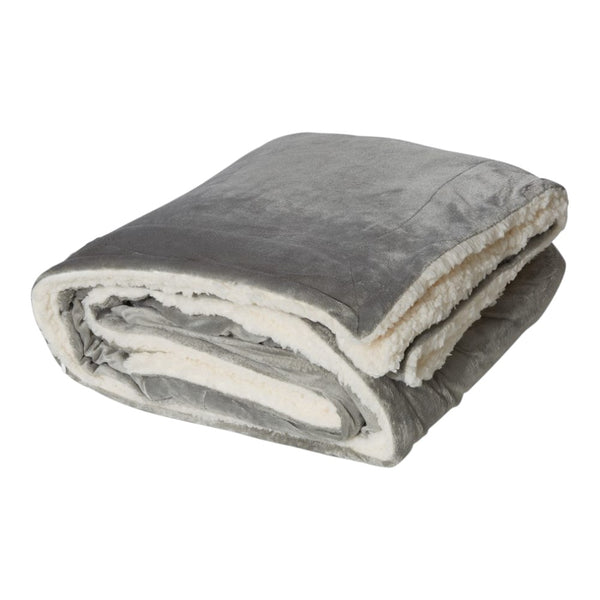 Alpine Fleece 8726 Oversized Mink Sherpa Blanket