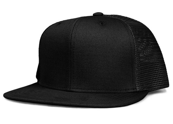 Emblem 5560 Flat Bill Trucker Hat