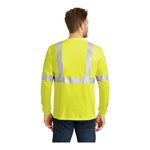 CornerStone ANSI 107 Class 2 Long Sleeve High Visibility Safety T-Shirt CS401LS