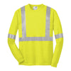 CornerStone ANSI 107 Class 2 Long Sleeve High Visibility Safety T-Shirt CS401LS