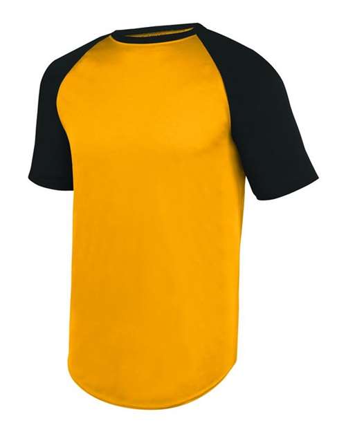 Augusta Sportswear 1508 Unisex Wicking Short Sleeve Baseball Jersey