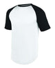 Augusta Sportswear 1508 Unisex Wicking Short Sleeve Baseball Jersey