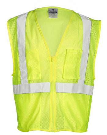 Kishigo FM419-420 Unisex Self Extinguishing Mesh Vest