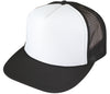 Nissun Cap 5 Panel Foam Trucker Hat Flat Bill - 5FBC
