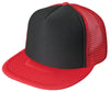 Nissun Cap 5 Panel Foam Trucker Hat Flat Bill - 5FBC