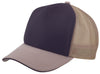 Nissun Cap 5 Panel Mesh Back Trucker Hat with Sandwich Bill - 5PMS
