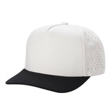 Unbranded 5 Panel Perforated Laser Mesh Hat Waterproof Cap