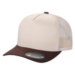 Unbranded Suede Bill 5 Panel Trucker Hat