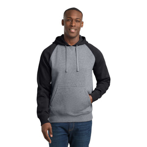 Sport-Tek ST267 Raglan Colorblock Pullover Hooded Sweatshirt - 
