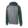Sport-Tek ST267 Raglan Colorblock Pullover Hooded Sweatshirt