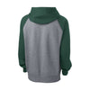 Sport-Tek ST267 Raglan Colorblock Pullover Hooded Sweatshirt