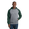 Sport-Tek ST267 Raglan Colorblock Pullover Hooded Sweatshirt