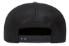 Yupoong 6006T Classic Trucker Snapback Hat, Flat Bill Cap with Mesh Back, 2-Tone Colors - YP Classics®