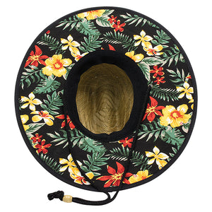 Mega Cap 8030B Lifeguard Straw Hat - 