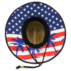 Mega Cap 8030C Lifeguard Straw Hat - 