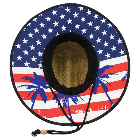 Mega Cap 8030C Lifeguard Straw Hat