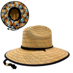 Mega Cap 8030B Lifeguard Straw Hat