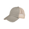 Mega Cap 6887 Low Profile (Unstructured) Washed Organic Cotton Mesh Cap