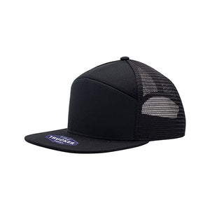 Mega Cap 6824 Cotton Twill 7 Panel Trucker Cap - 