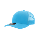 Decky 6021 - Classic Trucker Hat, 6 Panel Mid Profile Trucker Cap