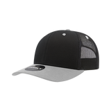 Decky 6021 - Classic Trucker Hat, 6 Panel Mid Profile Trucker Cap