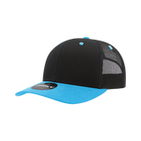 Decky 6021 - Classic Trucker Hat, 6 Panel Mid Profile Trucker Cap