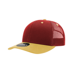 Decky 6021 - Classic Trucker Hat, 6 Panel Mid Profile Trucker Cap