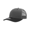 Decky 6021 - Classic Trucker Hat, 6 Panel Mid Profile Trucker Cap
