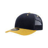 Decky 6021 - Classic Trucker Hat, 6 Panel Mid Profile Trucker Cap
