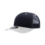 Decky 6021 - Classic Trucker Hat, 6 Panel Mid Profile Trucker Cap