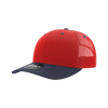 Decky 6021 - Classic Trucker Hat, 6 Panel Mid Profile Trucker Cap