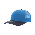 Decky 6021 - Classic Trucker Hat, 6 Panel Mid Profile Trucker Cap