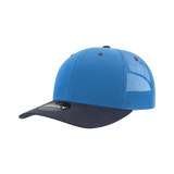 Decky 6021 - Classic Trucker Hat, 6 Panel Mid Profile Trucker Cap