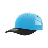 Decky 6021 - Classic Trucker Hat, 6 Panel Mid Profile Trucker Cap