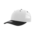 Decky 6021 - Classic Trucker Hat, 6 Panel Mid Profile Trucker Cap