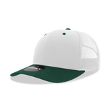 Decky 6021 - Classic Trucker Hat, 6 Panel Mid Profile Trucker Cap