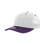 Decky 6021 - Classic Trucker Hat, 6 Panel Mid Profile Trucker Cap