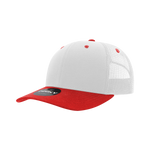 Decky 6021 - Classic Trucker Hat, 6 Panel Mid Profile Trucker Cap
