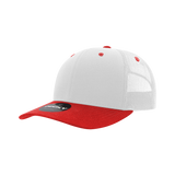 Decky 6021 - Classic Trucker Hat, 6 Panel Mid Profile Trucker Cap